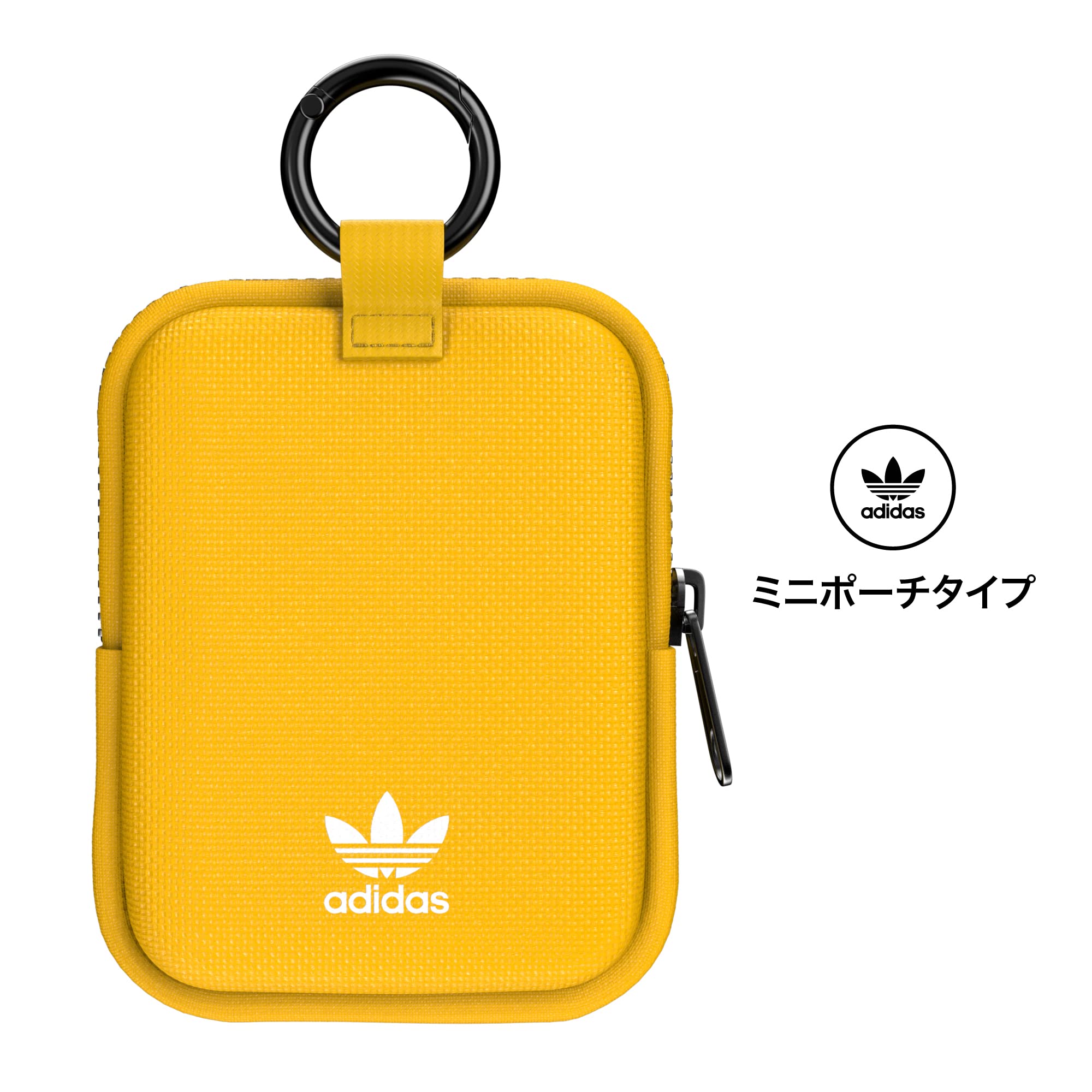 ♡Karat キャラット メタルビーズバック 巾着 ポーチ ゴールド系 ケース付 CIAOPANIC TYPY（チャオパニックティピー）の「□カラビナ付きメタル